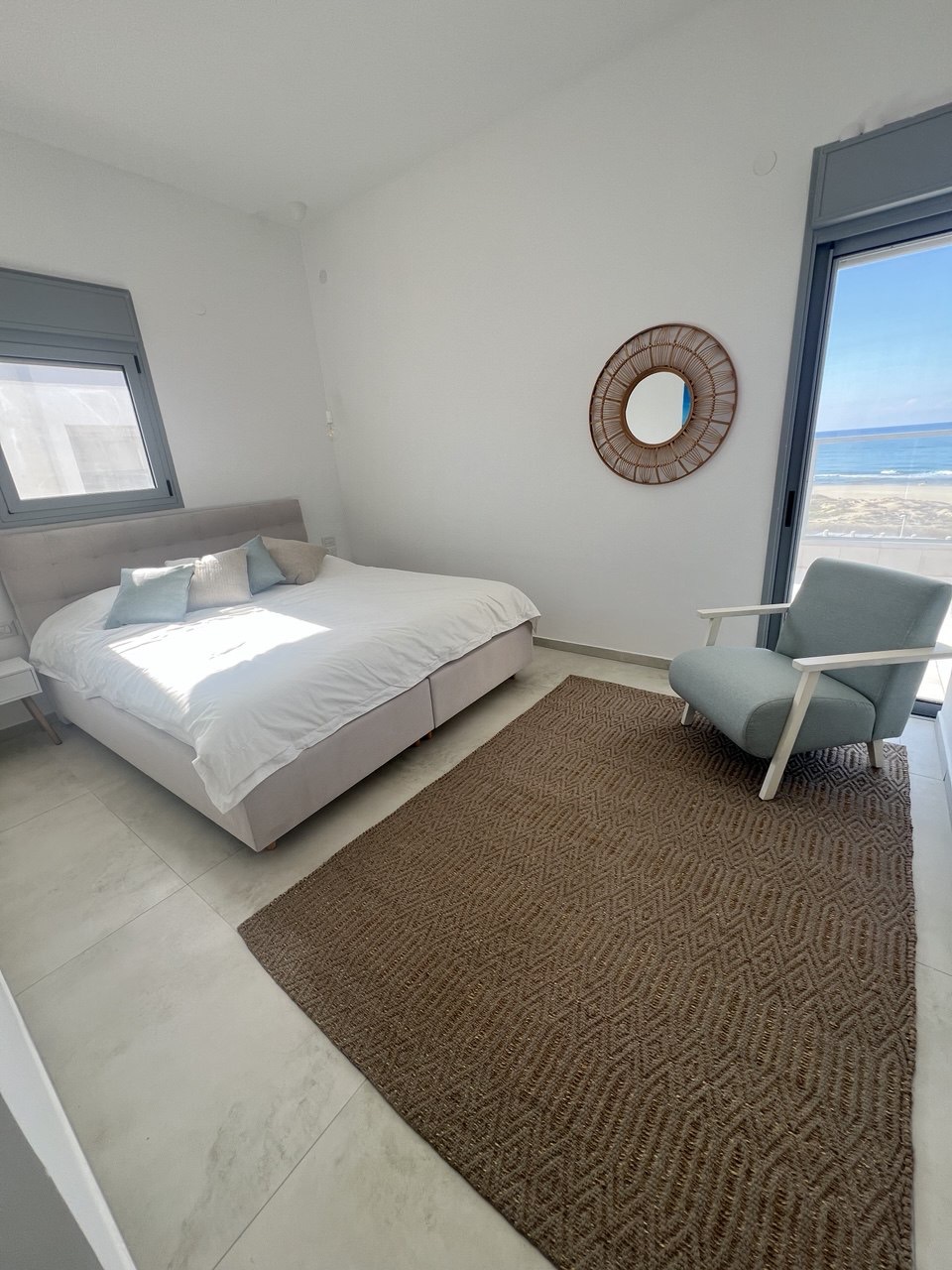 חדר זוגי עם נוף לים